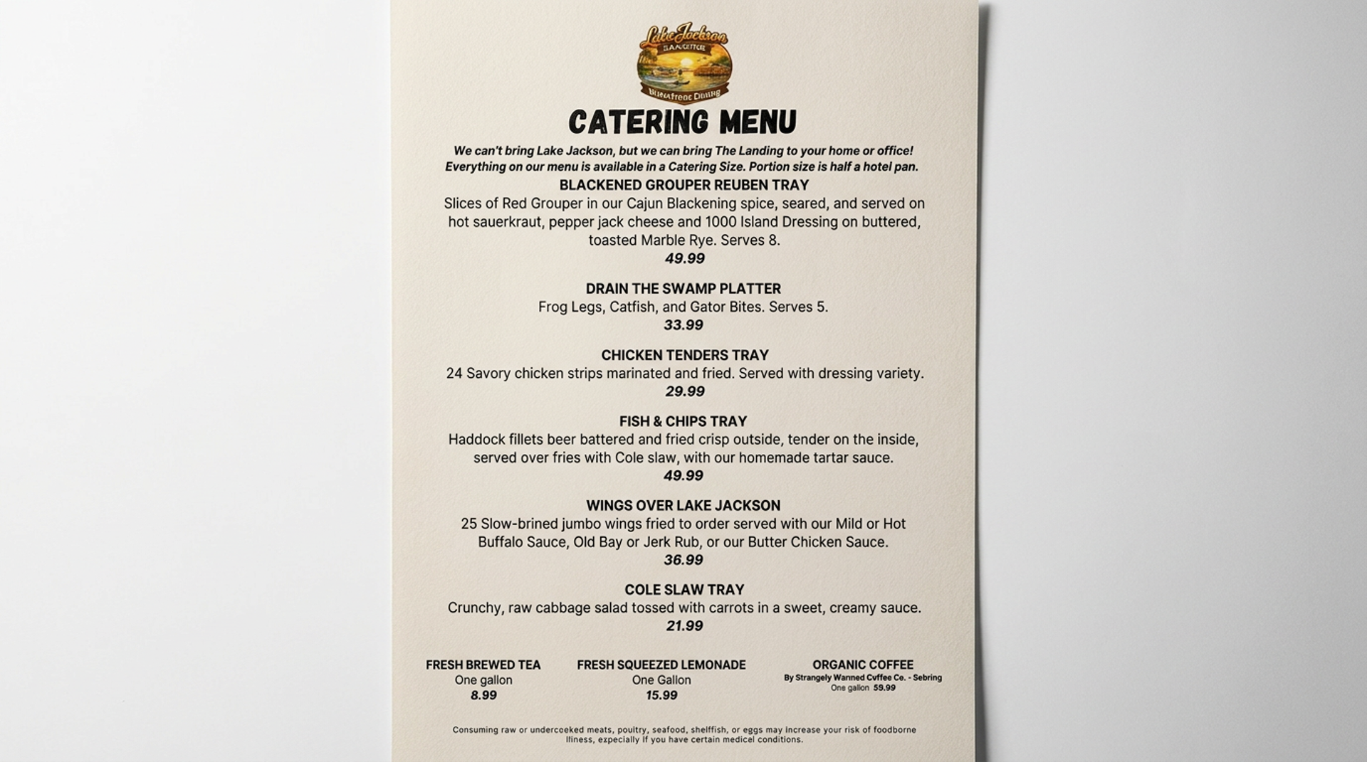 Catering for your gathering