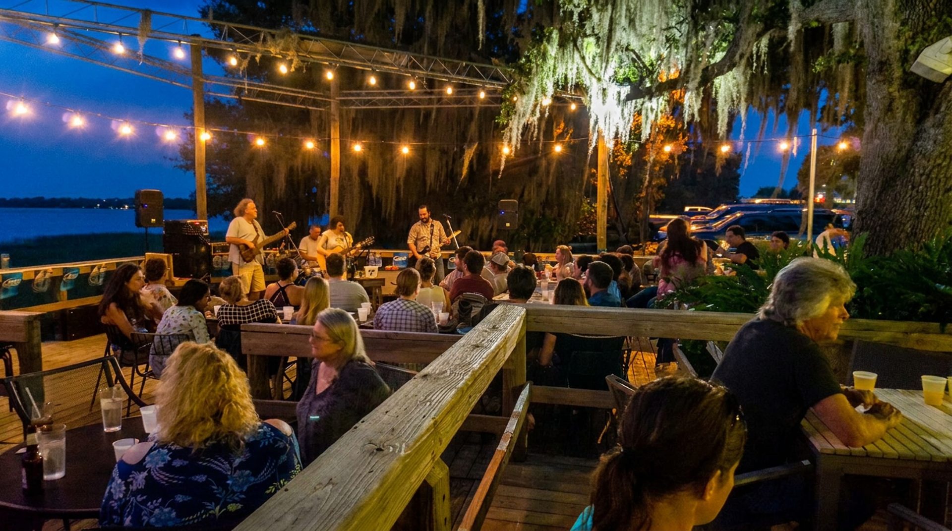 Live music on the patio